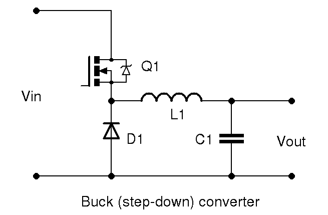 Step down converter